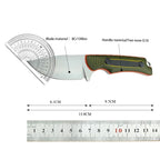 Fixed Blade Hunter Knife with Kydex Sheath G10 Handle Survival Camping Small Multitools Knife