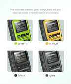 BAOFENG New Walkie Talkie 2PCS 5R Mini 5W Radio walkier talkie BT Dual PTT Transmission AM Aviation Reception Mini Case Radio