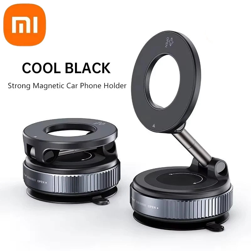 Xiaomi Vacuum Magnet Phone Bracket Multi-angles Adjustment Strong Magnetic Suck Design Foldable Car Holder For Navigation Stand