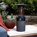 FlamePro Table-Top Patio Heater with Convenient Adapter Hose