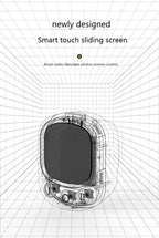 Wireless Bluetooth Ring Mouse With Touch Screen Remote Control Lightweight Tiktok YouTube Mini Air Mice For iOS Android Tablet