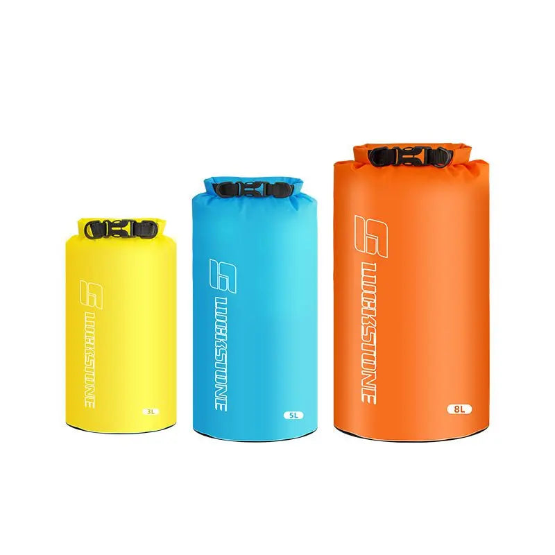 Portable Waterproof Dry Bag Sack Ultralight Drifting Swimming Storage Bag Rafting Kayaking Bag 3/5/8/12/15/25/35/75L