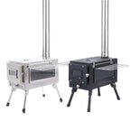 Camping Wood Stove Outdoor Wood Burner Home Use Wood Firing Stoves Portable Wood Burning Stove Winter Camping Accessories