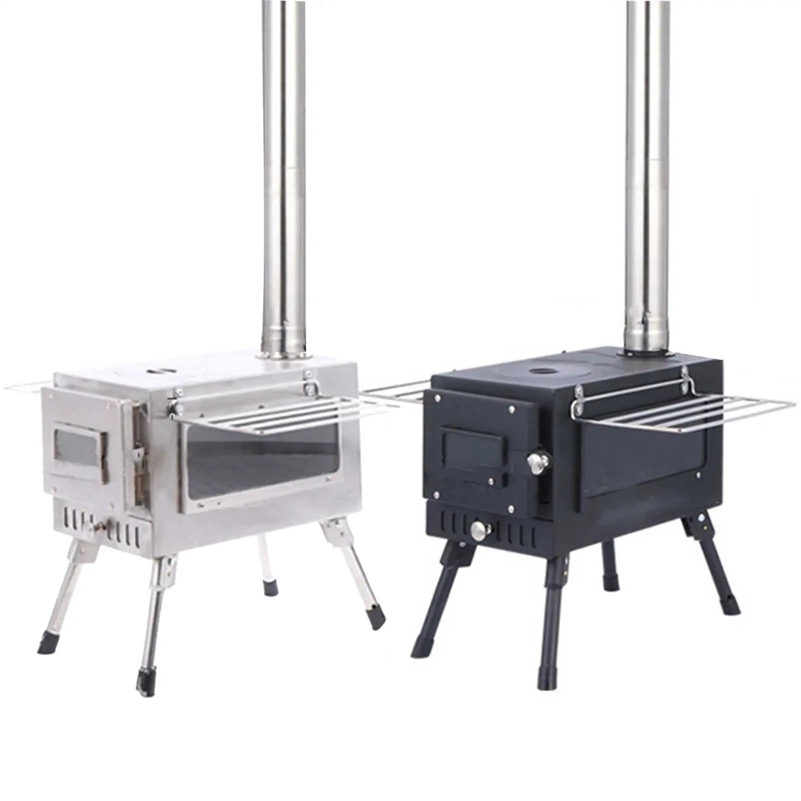 Camping Wood Stove Outdoor Wood Burner Home Use Wood Firing Stoves Portable Wood Burning Stove Winter Camping Accessories