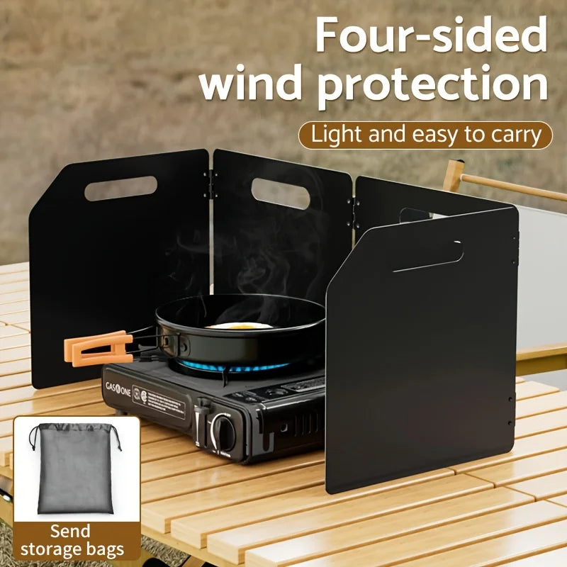 Four-Fold Baffle Four-Sided Wind Protection Thickening Material