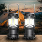 Tent Lamp LED Portable Lantern Telescopic Torch Camping Lamp Outdoor Waterproof Emergency Light Battery Powered