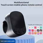 Upgrade Touchpad Mouse Ring Remote Control Smart Automatic Screen Clicker Device Continuous Clicker Scrolling Remote Control