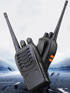 2PCS Baofeng BF 888S Walkie Talkie UHF BF888S Long Range Two Way Ham Portable Radio Transceiver for Hunting Hotel Receiver