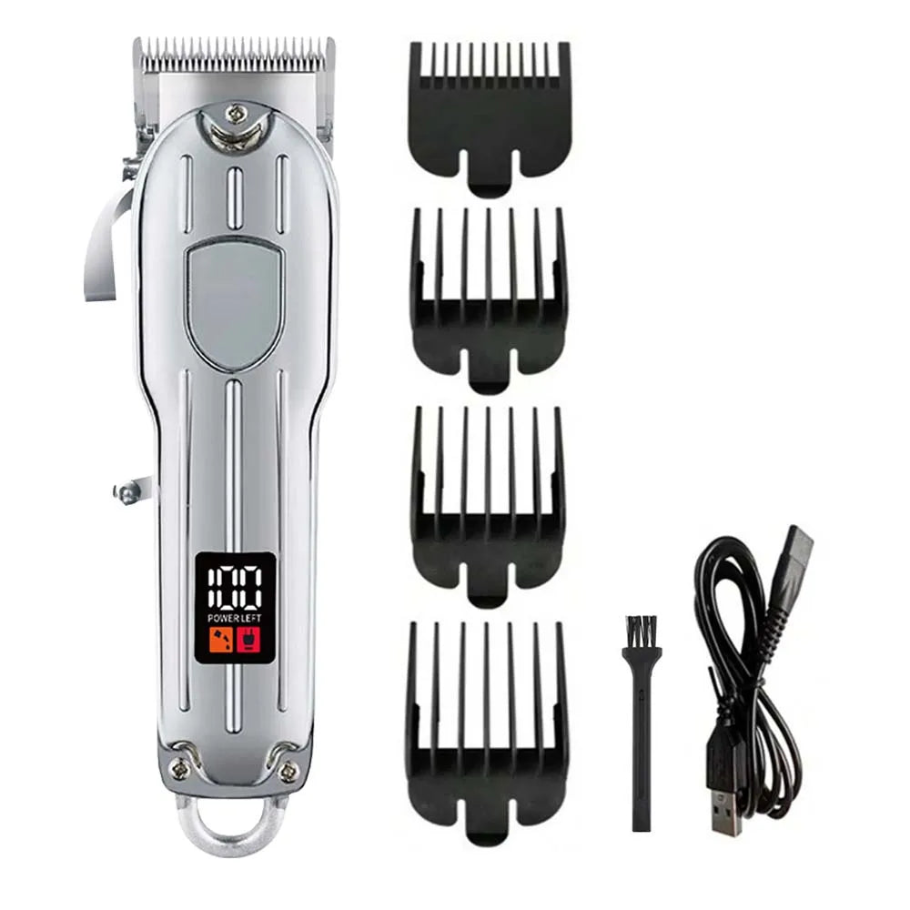 Hair Clippers for Men Professional, Barber Clippers and Trimmers Set, Cordless Hair Clippers for Hair Cutting Kit