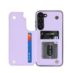 Wallet Small Fragrance Card Insert Leather Case For Samsung Galaxy A71 A56 A55 A54 A53 A52 A51 A36 A35 A26 A17 A16 A15 A14 A13