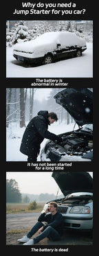 12V 60000mAh Car Jump Starter Digital Display Emergency Power Supply Portable Emergency Starter Car Battery Booster Power Bank