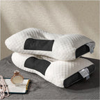 Local warehouse Knitted Massage Neck Pillow For Sleeping Soft, Adjustable Ergonomic Orthopedic Contour Support,helo to sleep