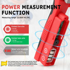 Multifunctional Wire Stripper Electrician Pliers 8-in-1 Stainless Steel Needle-nose Pliers with Electrical Measurement Hand Tool