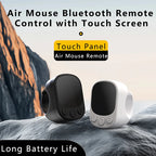 Upgrade Touchpad Mouse Ring Remote Control Smart Automatic Screen Clicker Device Continuous Clicker Scrolling Remote Control