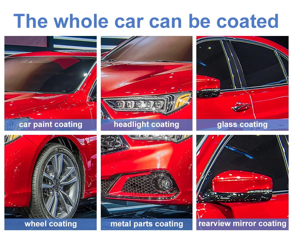 Car Ceramic Nano Coating Liquid Coatin Nano Crystal Hydrophobic Layer Polishing Paint Coating Agent Car Polish Nanos Coatings