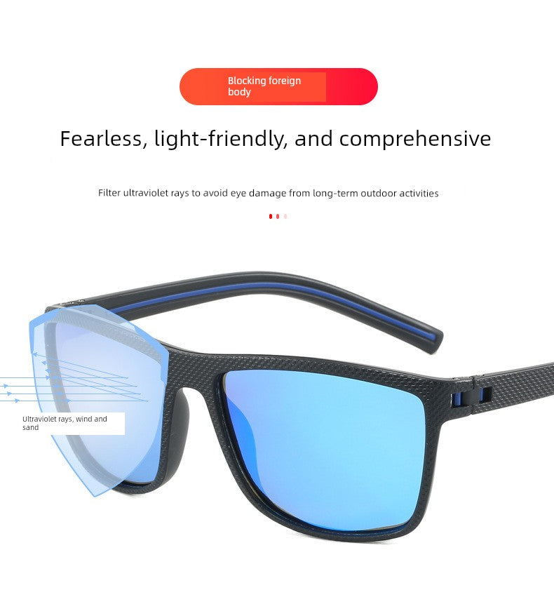 2025 Polarized Driving Sunglasses Men's with Myopic Glasses Option Sports Style Cool Coated Sunglasses Fishing Sun Protection UV400