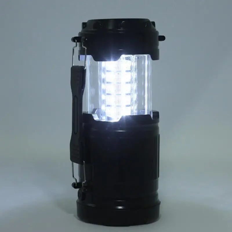 1pcs Tent LED Battery Lantern Telescopic Torch Camping Lamp Waterproof Emergency Light Powered By Dry Battery
