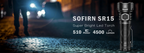 Sofirn SR15 Flashlight 4500LM SFT25R Powerful LED Light 21700 USB C Rechargeable 5V/3A Charge and Discharge Torch