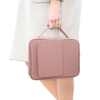 Large Bible Cover Book Holy Cover Case Carry Bag Waterproof Storage Bag Multiple Pockets Church Bag With Handle To Hold Pen Book