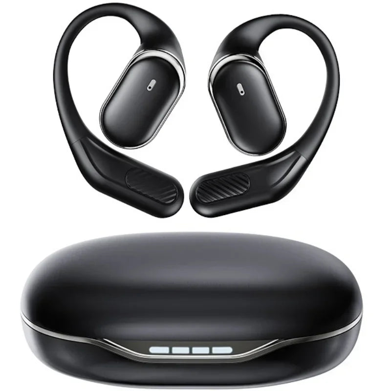 2025 New Open Ear OWS Earphones Bluetooth 5.4 Wireless Headphones HiFi Sound Headset Touch Control TWS Earbuds 10 Hours Playback