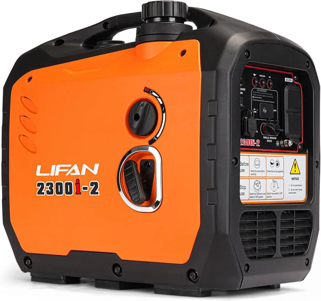 2300W  Inverter Generator - Portable, Quiet & Fuel-Efficient Power Solution for Home, Camping, RV & Emergency Use