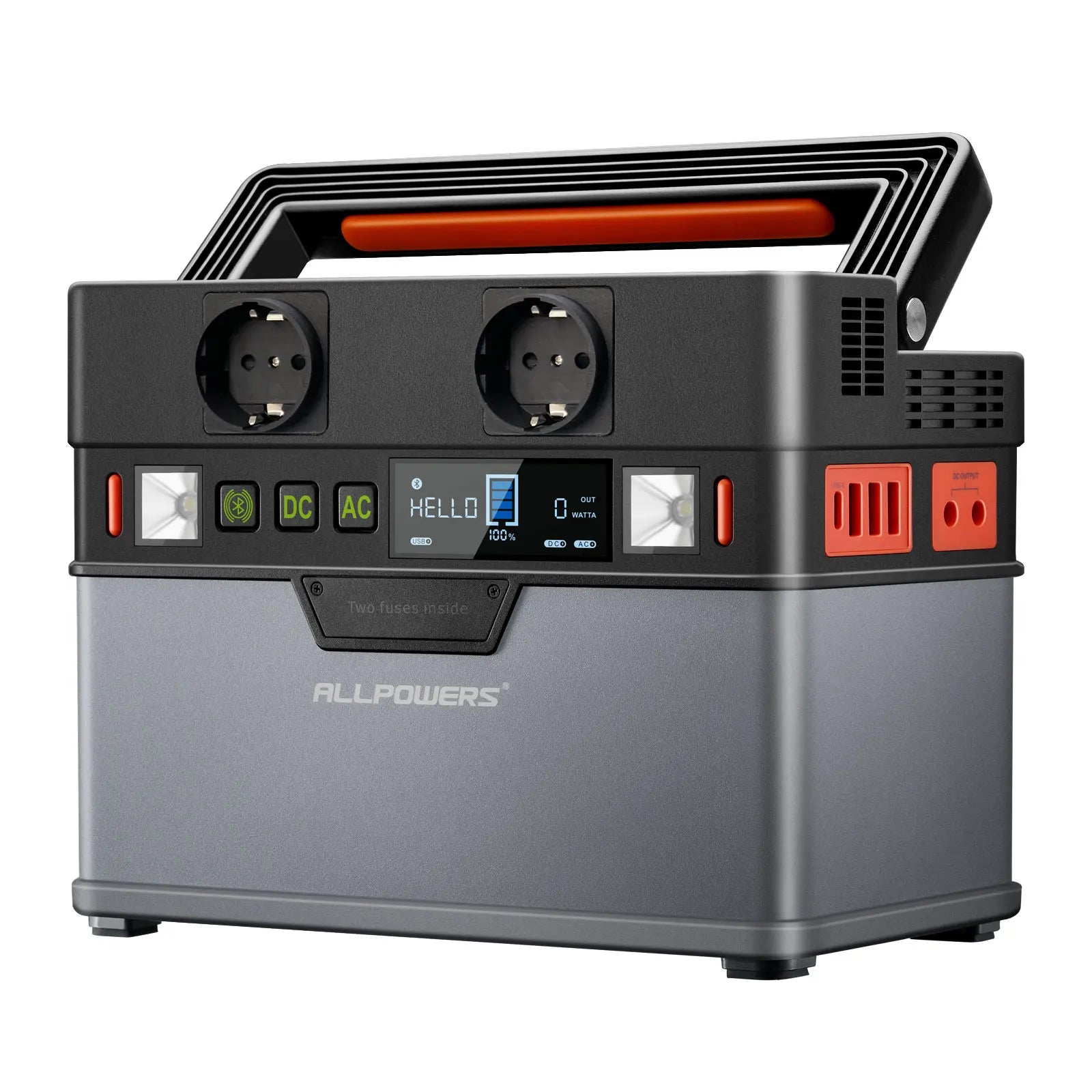 ALLPOWERS Battery Backup 300W / 200W Portable Power Station 110V / 230V Camping Generator with US / EU / UK / AU Socket