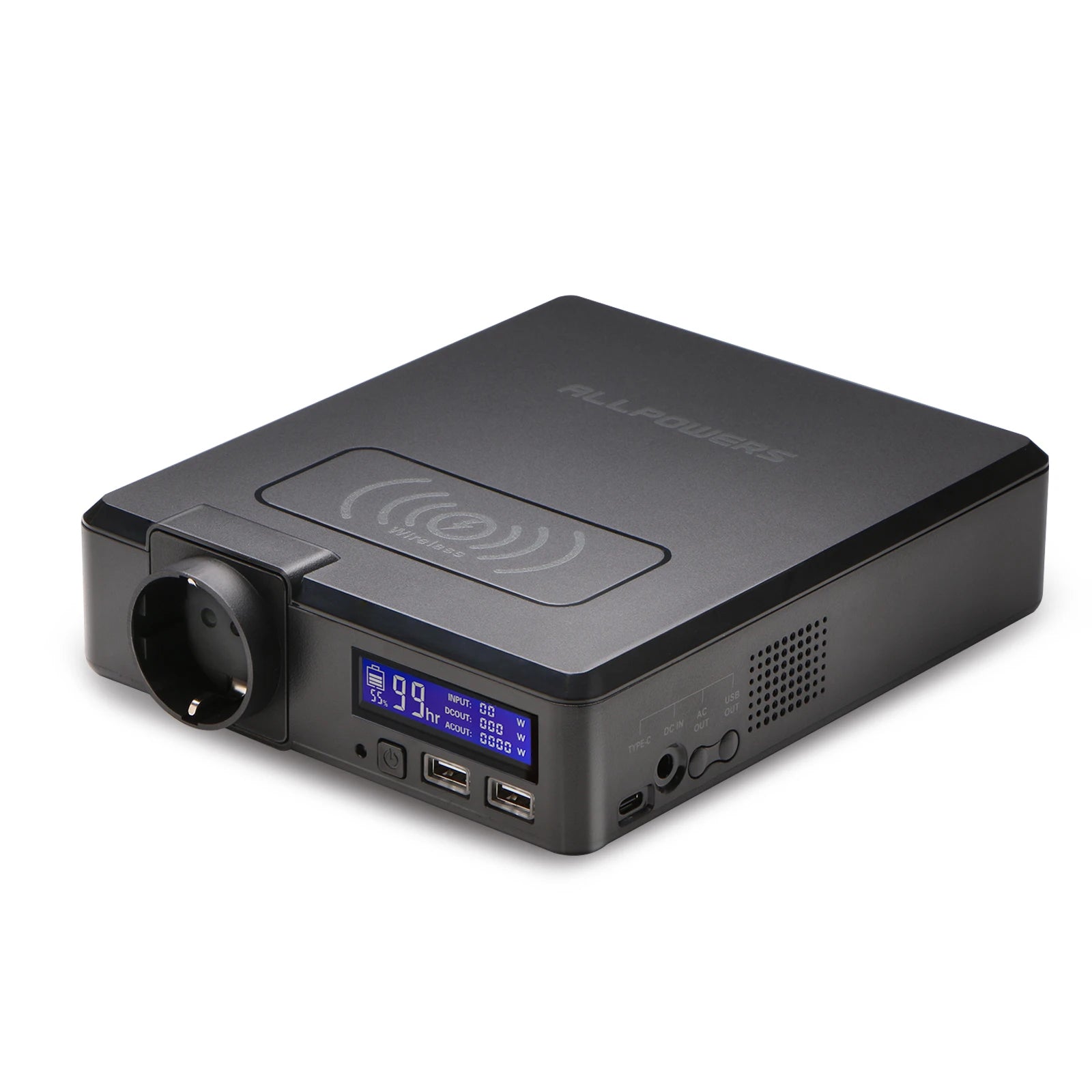 ALLPOWERS Battery Backup 300W / 200W Portable Power Station 110V / 230V Camping Generator with US / EU / UK / AU Socket