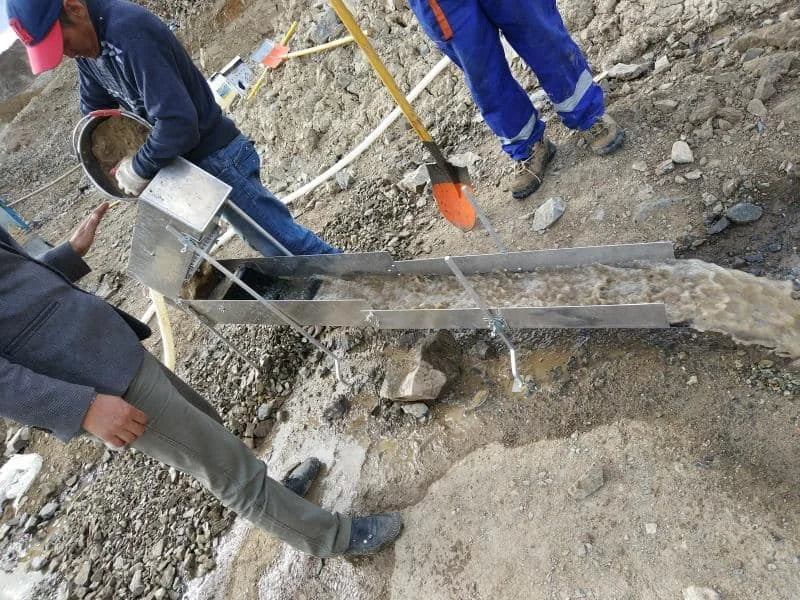 Gold Prospecting Equipment Simple Gold Mining Highbanker Sluice Box Mineral Separator