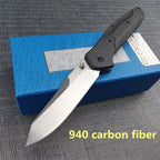 High Quality BM 533 535 940 Folding Pocket Knife S35V Steel Blade Carbon Fiber Handle Outdoor Hunting Camping EDC Tool Gift