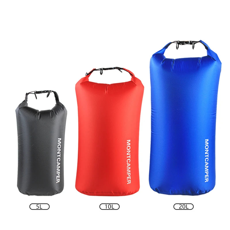 3/5/10/20/35L Waterproof Dry Bag Sack Outdoor Ultralight Drifting Swimming Clothes Storage Bag Rafting Kayaking Sport Bag