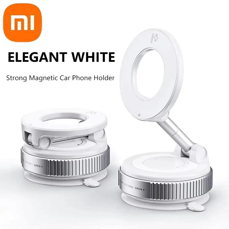 Xiaomi Vacuum Magnet Phone Bracket Multi-angles Adjustment Strong Magnetic Suck Design Foldable Car Holder For Navigation Stand