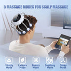 Octopus Claw Eight Claw Massager USB Charging Therapeutic Scratch Pad Electric Head Massager Therapeutic Electric Scalp Massager