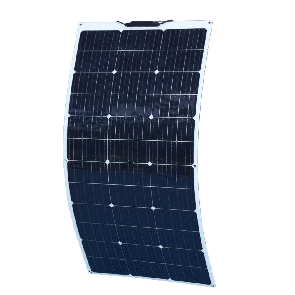 300W Flexible Solar Panel Kit 200W 18V 100W Monocrystalline Panel Solar cell Camping Car RV Battery Charger Home Solares Paneles