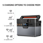 ALLPOWERS Battery Backup 300W / 200W Portable Power Station 110V / 230V Camping Generator with US / EU / UK / AU Socket