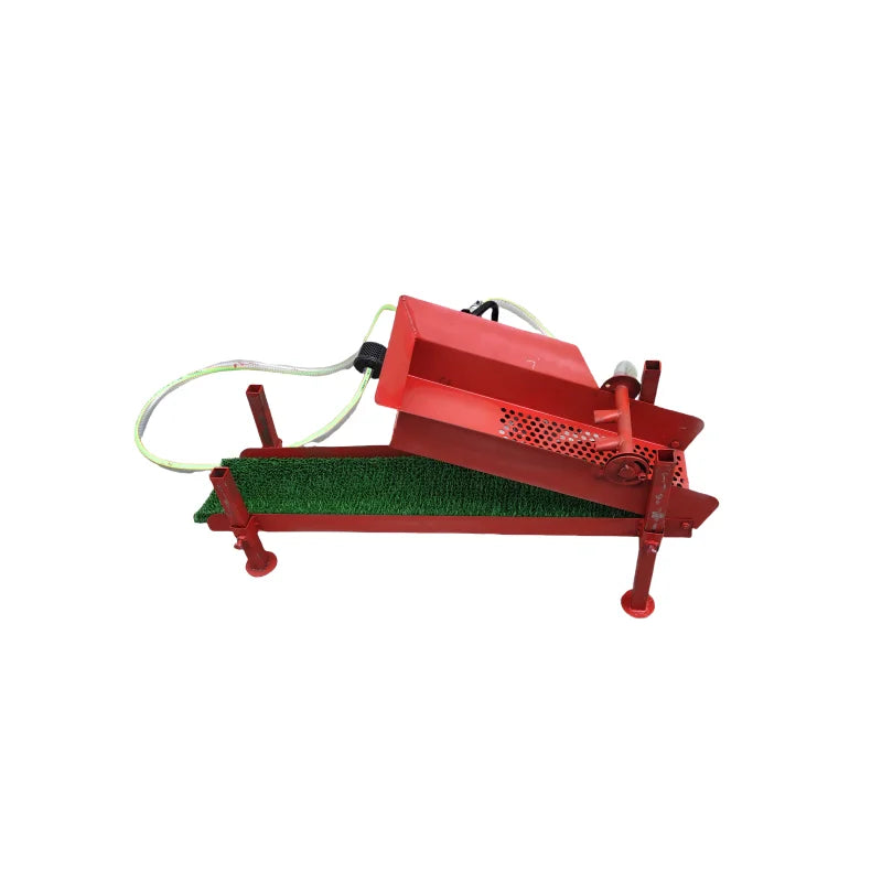 High-efficiency recovery sluice box for efficient gold panning, mining and exploration Compact and portable