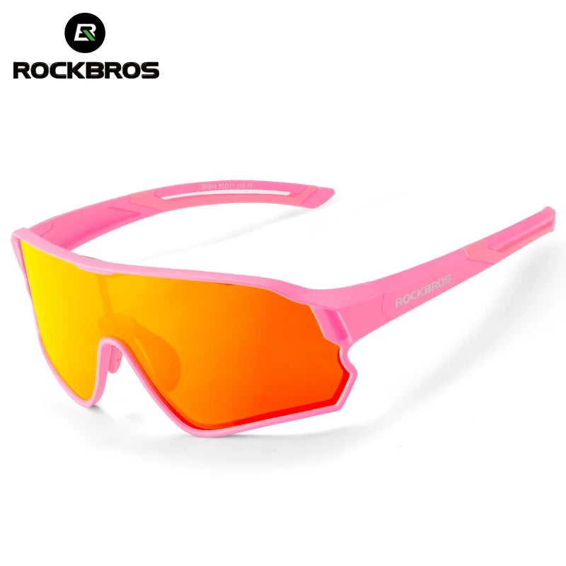 ROCKBROS Sunglasses Kids Girls Boys Polarized/Photochromic Goggles Children Glasses UV Protection Eyeglasses Eyewear