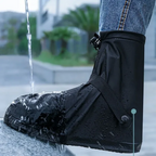 S-XXL Waterproof Rain Shoes Cover Reusable Water Boots Anti-Slip Cycling Hiking Overshoes Rain Snow Wet Sand Shoes Protectors