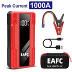 2000A Car Jump Starter Power Bank 12V Output Portable Emergency Start-up Charger 1200A for Cars Booster Battery Starting Device