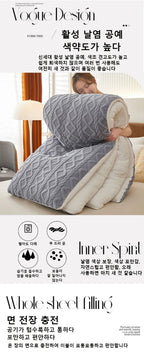 New Super Thick Winter Warm Blanket for Bed Artificial Lamb Cashmere Weighted Blankets Soft Comfortable Warmth Quilt Comforter