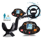 MD-5030 Underground Metal Detector LCD Display Pinpoint Function High Sensitivity Waterproof Search Coil for Coins,Relics,Gold
