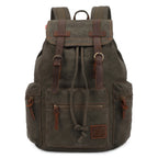 Vintage Canvas Backpack Unisex Trendy Practical Classic Canvas Durable