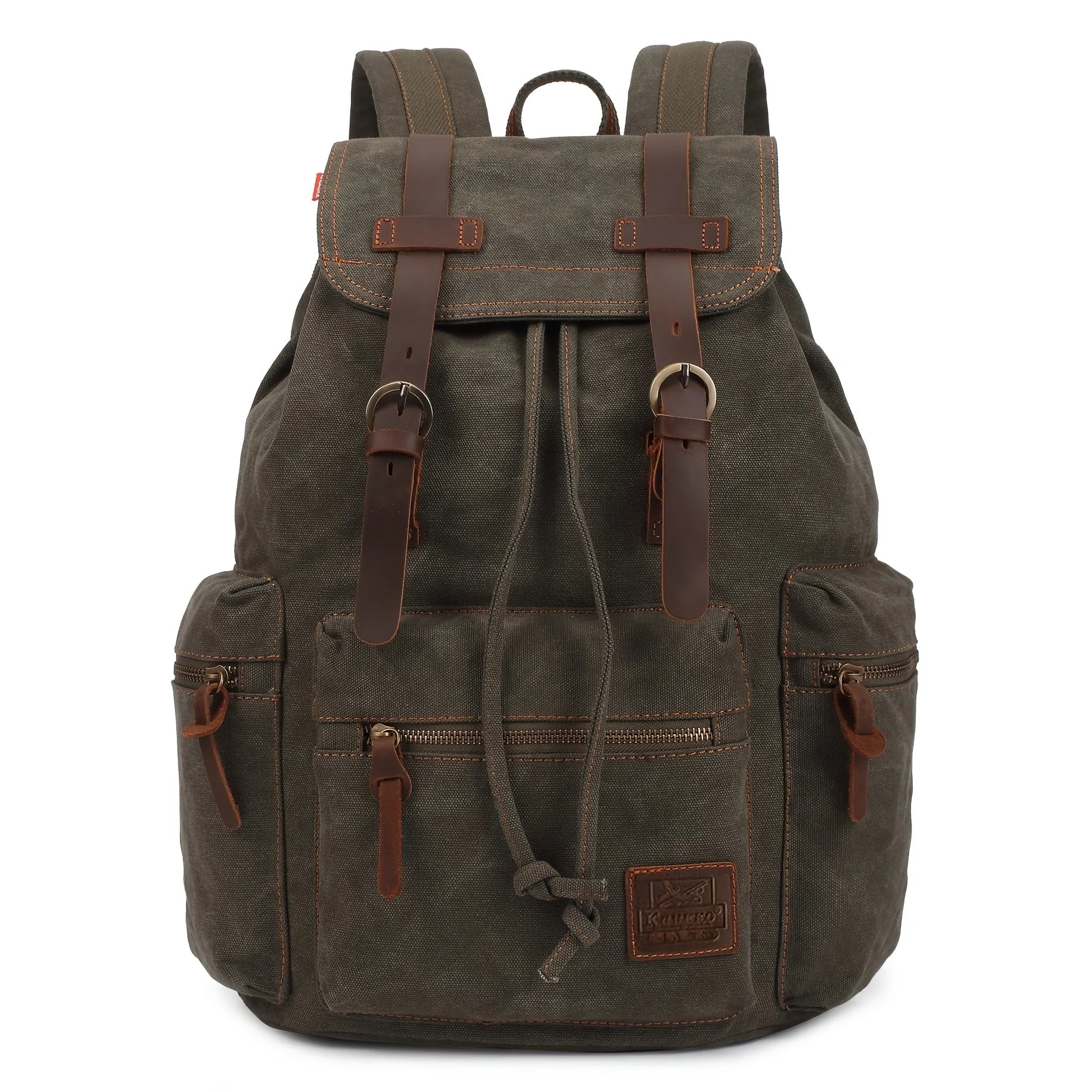 Vintage Canvas Backpack Unisex Trendy Practical Classic Canvas Durable