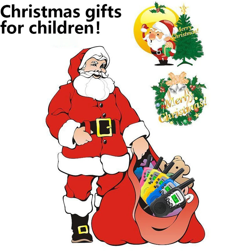 2PCS Baofeng BF-T3 Mini Walkie Talkie Children Toy Gift Kids Amateur Radio UHF 22 Channels Handheld Two Way Radio For Boys Girls