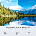 Okuma polarized sunglasses UV400 for men and women outdoor hunting, fishing, driving bicycles, sunglasses optional box