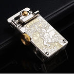 CHIEF Kerosene Lighter Light Luxury Rocker Ejection Ignition Mechanical Personalized Men's Business Gift Collectible