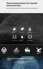 Waterproof Ski Men Glove Winter Touchscreen Thermal Lining Gloves Anti-Slip Warm Water-Repellent Winter Ski-Gloves