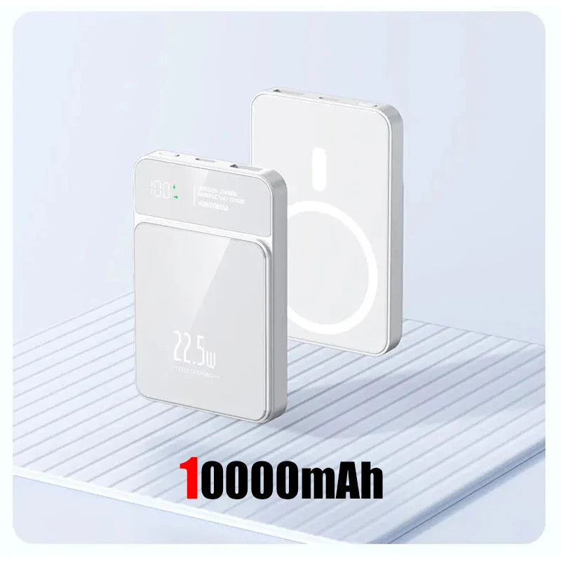 100000mAh Xiaomi Portable Magnetic Wireless Charging Mobile Power Support 22.5W Two-Way Fast Charging