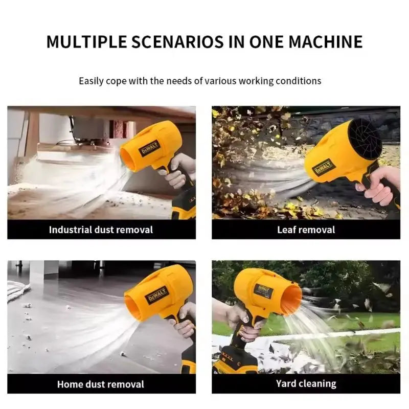 Dewalt 30000RPM Brushless Air Blower Cordless Turbo Fan Handheld Violent Fan Dryer 20V Rechargeable Dust Blowing Tool