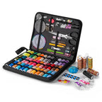 Sewing Kit Complete Set with Threads Needles Scissors Tape Measure Buttons and More for DIY Handcraft Projects Home and Travel