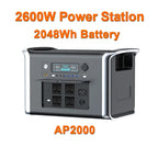 2600W 1800W 500W Portable Power Station 1024wh 345wh Lifepo4 Battery Powerful Power Bank Solar Generator Emergency Power Supply